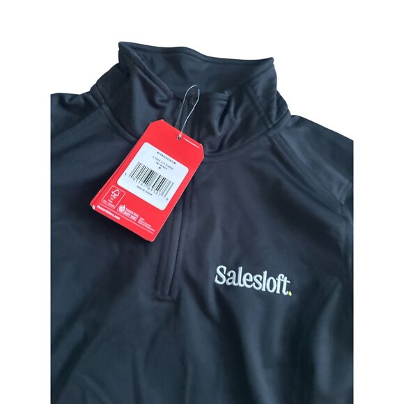 THE NORTH FACE Women's 1/4 Tech Fleece Salesloft Long Sleeve Top Sz Medium NWT - Picture 3 of 6